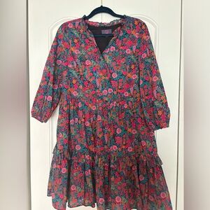 J. Crew Floral Mini Dress - Multicolor